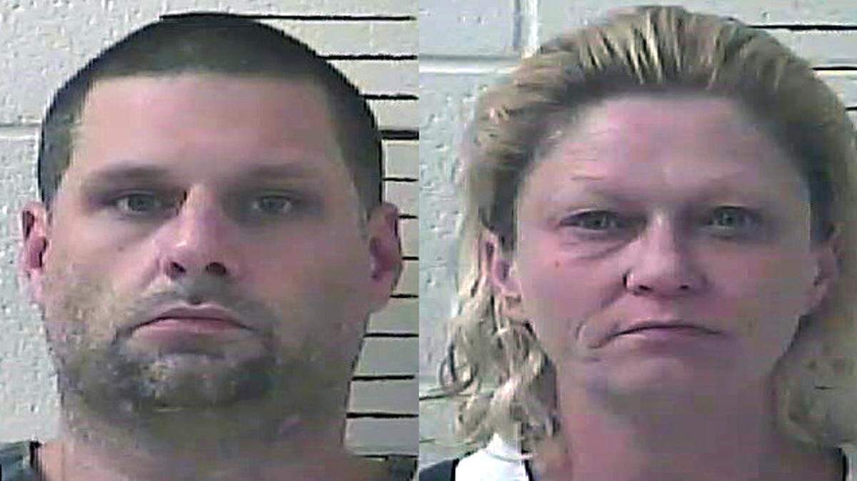 Mark Anthony Hanks, left, and Melissa Roxanne Brewer