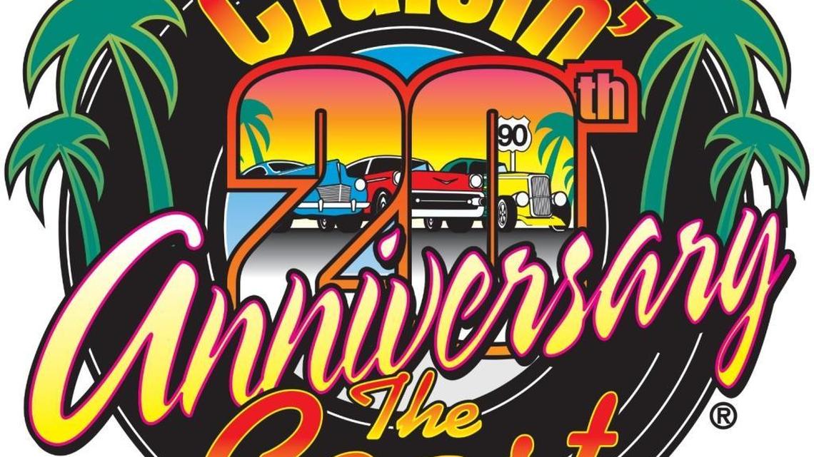 20 years of Cruisin' The Coast: A timeline
