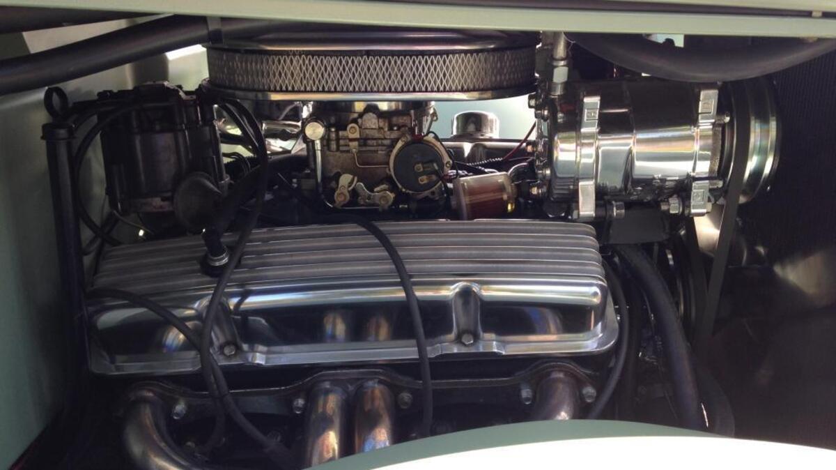 This year’s Make-A-Wish Raffle Car is a 1936 Ford pickup truck with a 350/350 Chevy engine.