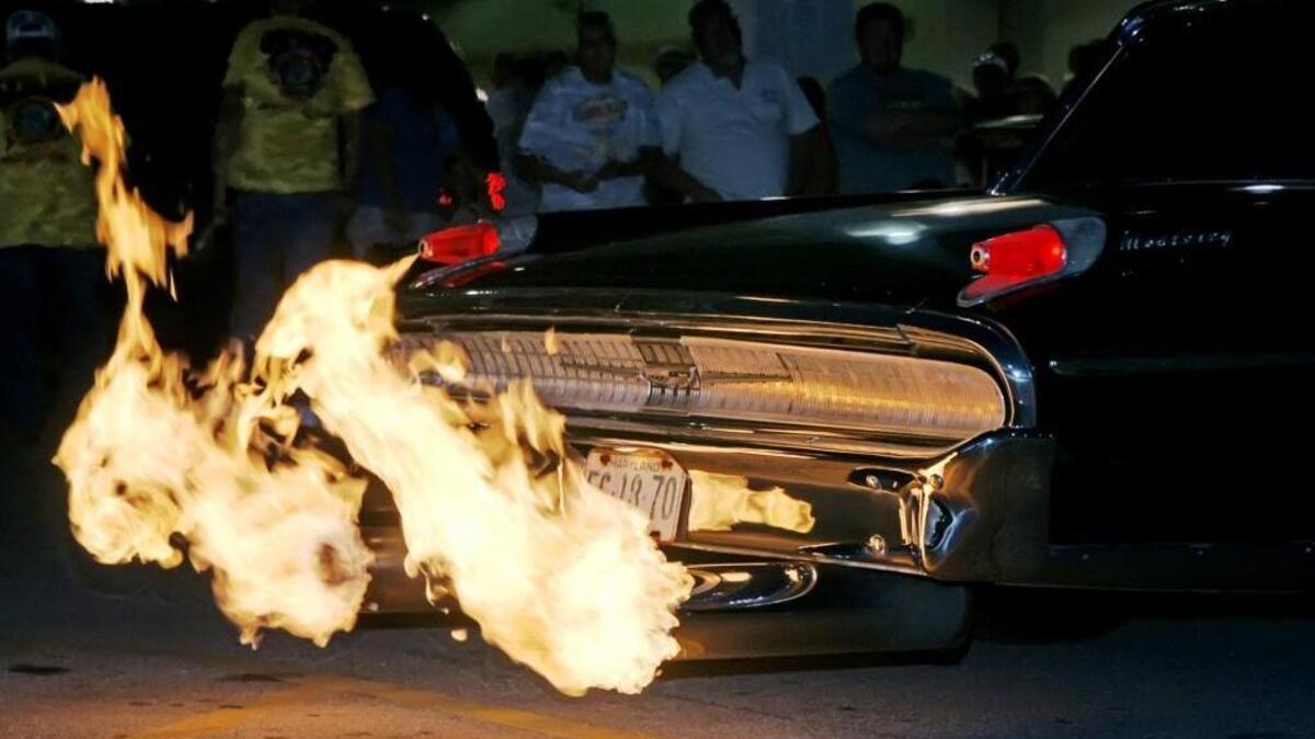 Classic cars will participate in the flame-throwing competition at Island View Casino in Gulfport on Oct. 3 during Cruisin’ The Coast.