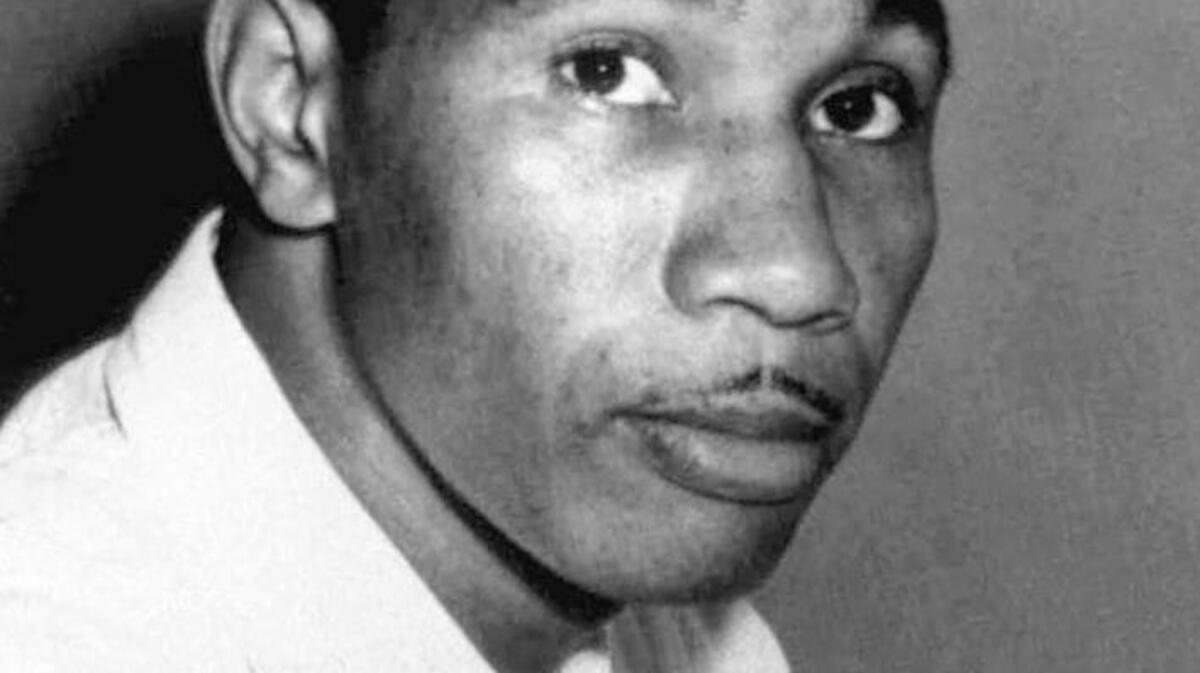Medgar Evers, state secretary for the NAACP, in Jackson in 1955. Pearl River Community College premiered a musical piece this week in honor of Evers.