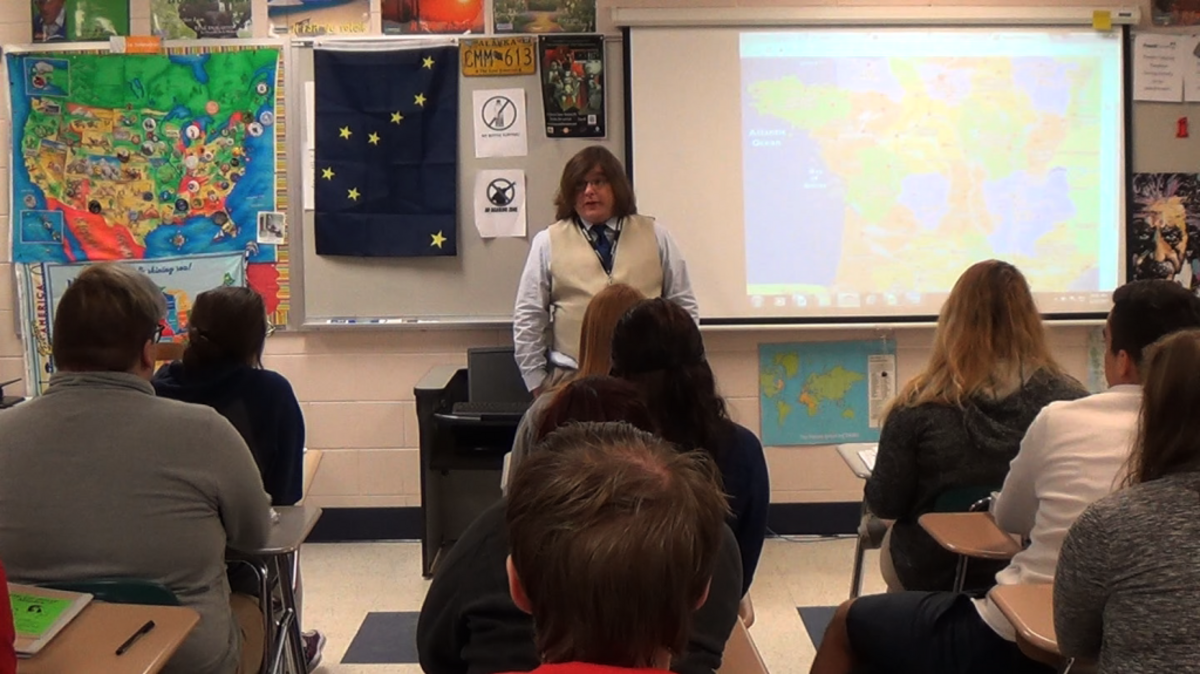 Hancock High School French III teacher Michael Dixon is helping his class put together a film adaptation based on a French novel. The Beacon Theatres will screen the film Friday.