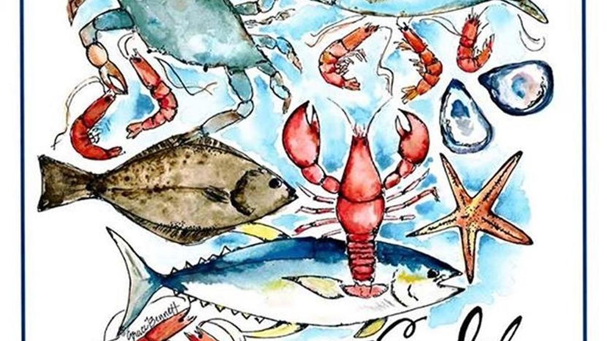 The winning 2016 artwork, by Long Beach High School student Grace Bennett, became the poster for the Celebrate the Gulf Marine Education Festival. This year’s competition is open through Jan. 13, 2017.
