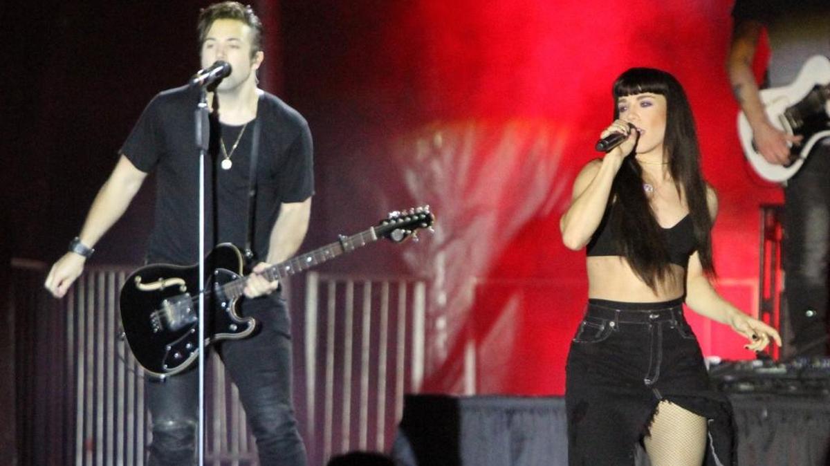 The Band Perry performs at the Mississippi Bicentennial South celebration at Centennial Plaza in Gulfport on April 1.