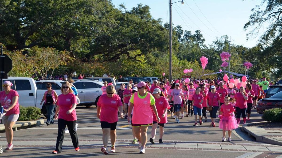 About 1,000 Coast residents participated in the sixth annual Walk of Hope in Long Beach to raise money for the Pink Heart Funds charity.