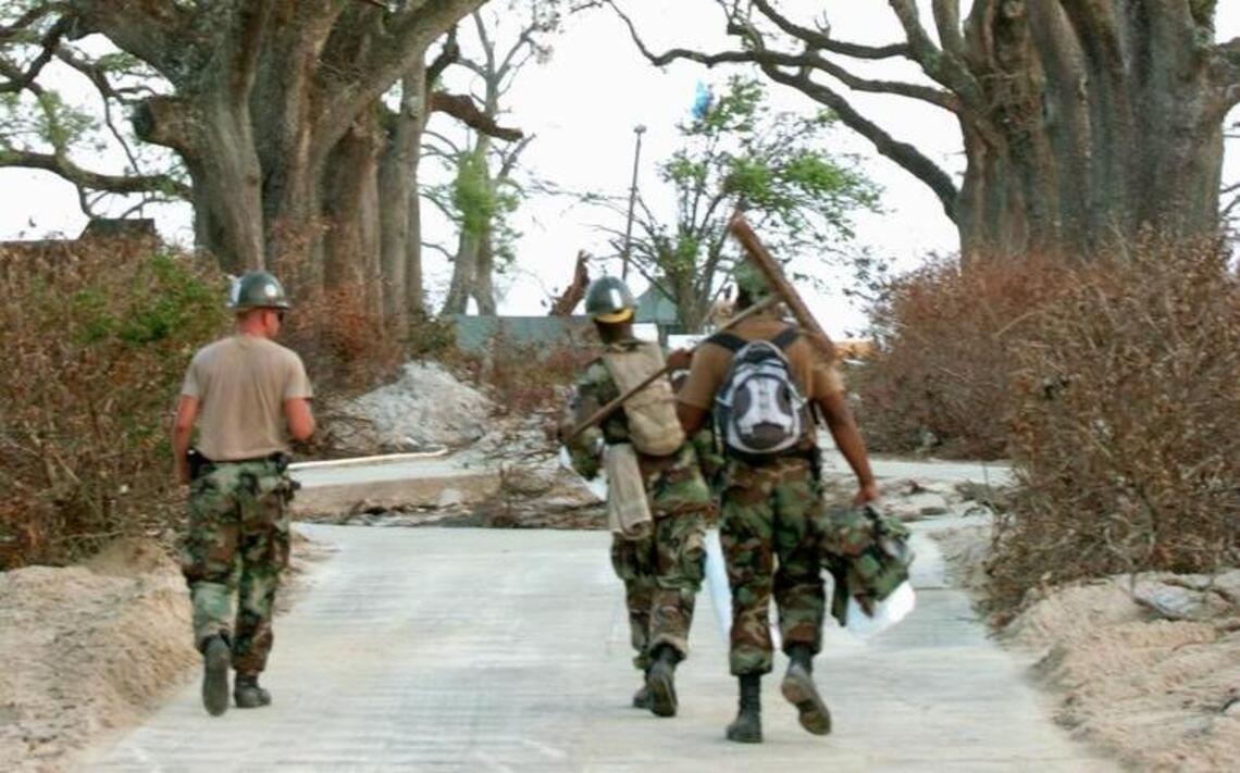 Seabees in Gulfport ready to do more for Hurricane Harvey relief