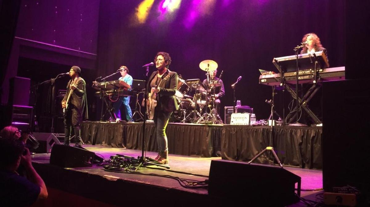 The Revolution play to a sold-out crowd at the Joy Theater in New Orleans on Thursday, Feb. 22, 2018.