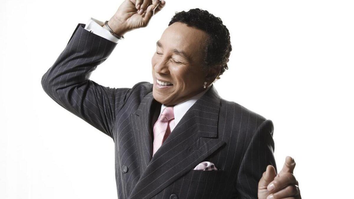 Smokey Robinson hits the Beau Rivage Resort & Casino on Saturday.
