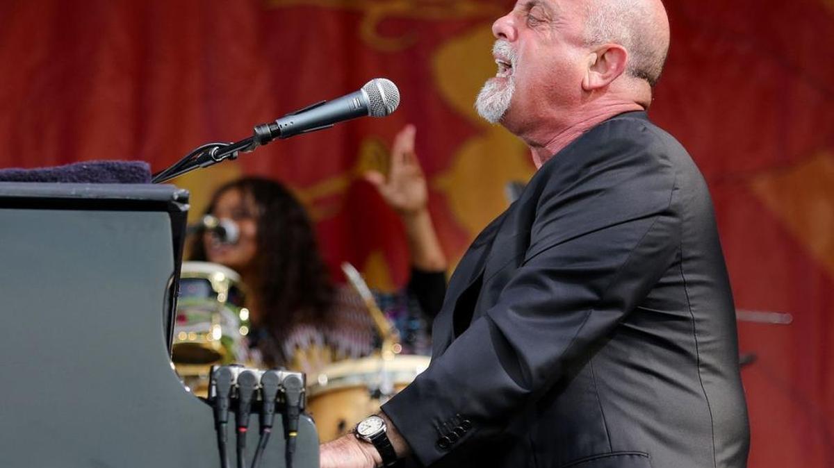 Billy Joel plays the New Orleans Jazz and Heritage Festival in 2013. On Friday, Joel returned to New Orleans for a show at the Smoothie King Center.