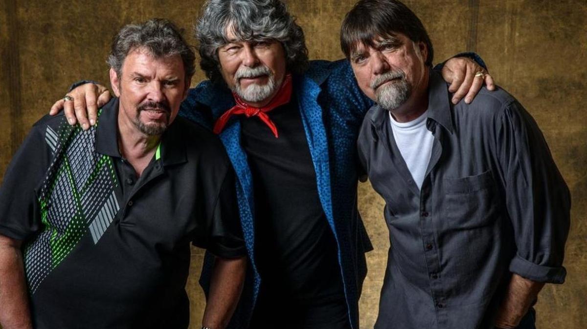 Alabama (Jeff Cook, Randy Owen and Teddy Gentry) return to The Wharf Amphitheater at Orange Beach on Saturday.