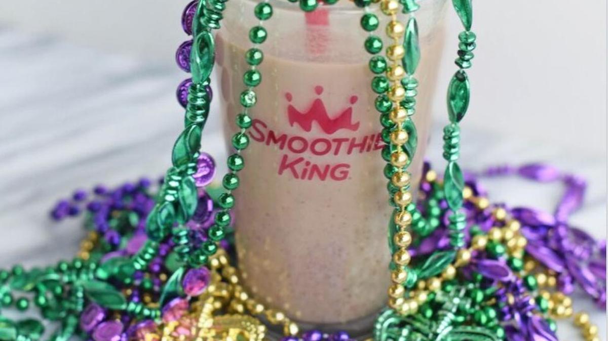 Smoothie King announced Thursday that all its stores in Louisiana, Alabama and Mississippi will offer King Cake Smoothies beginning Jan. 6 through Carnival Season 2017.