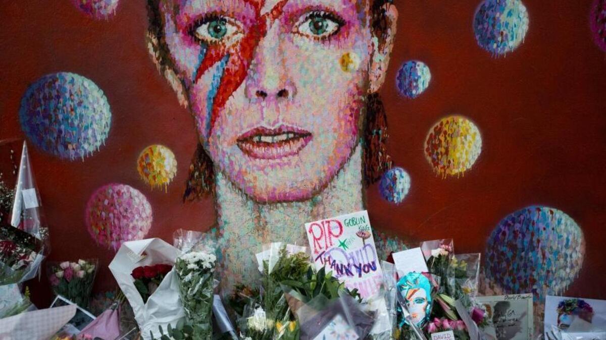 David Bowie died on Jan. 10, 2016.