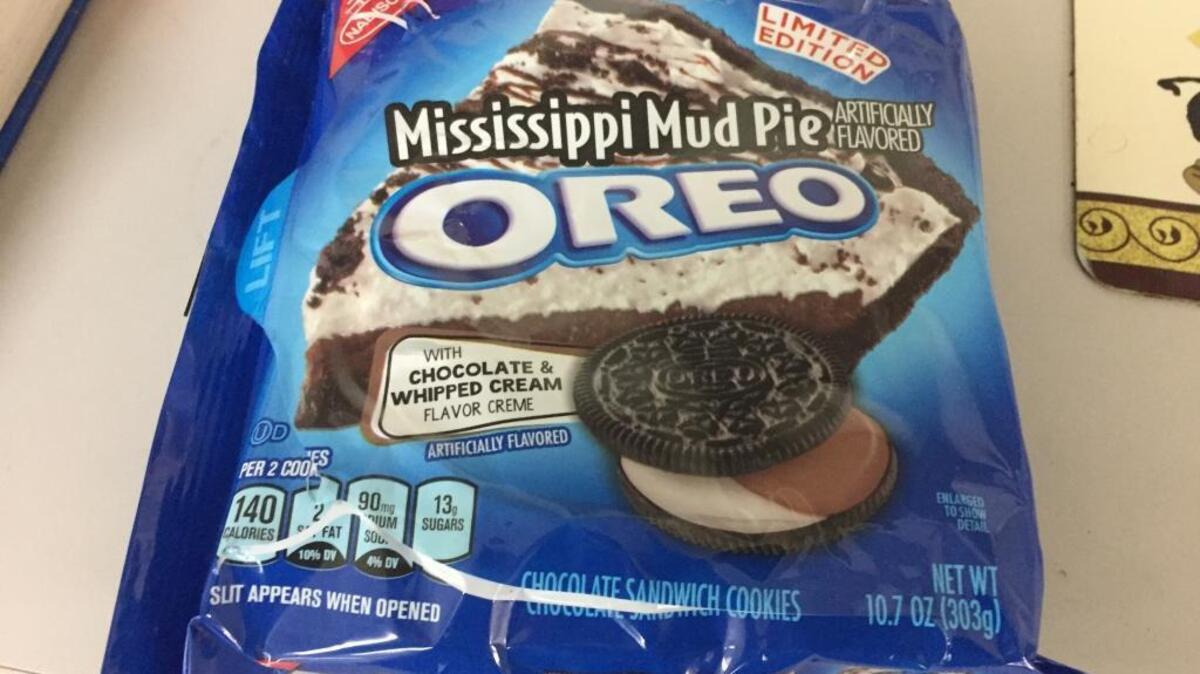 Limited Edition Mississippi Mud Pie Oreo cookies are available exclusively at Dollar General Stores while supplies last.