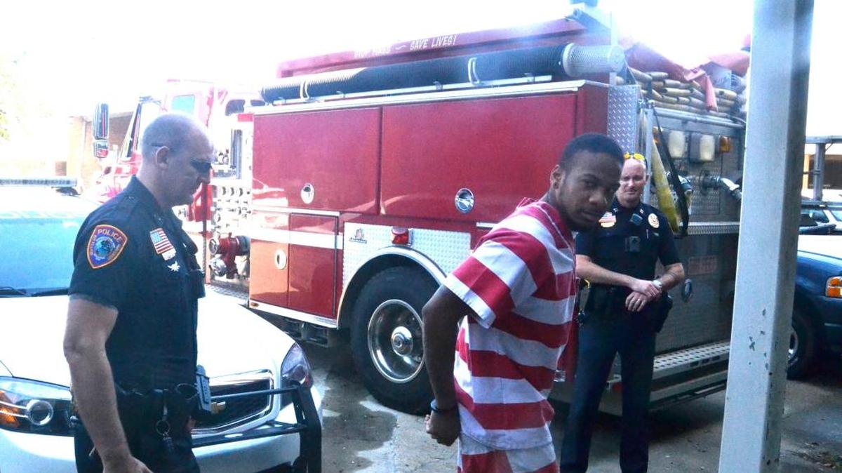 Myrick Laneaux, the man accused in the double homicide of Norris Demetrius Mueller and Kristina Quintini, said he was innocent outside of a hearing in Bay St. Louis on Friday, Nov. 18, 2016. He pleaded guilty and was sentenced Jan. 30, 2019, in Hancock County Circuit Court.