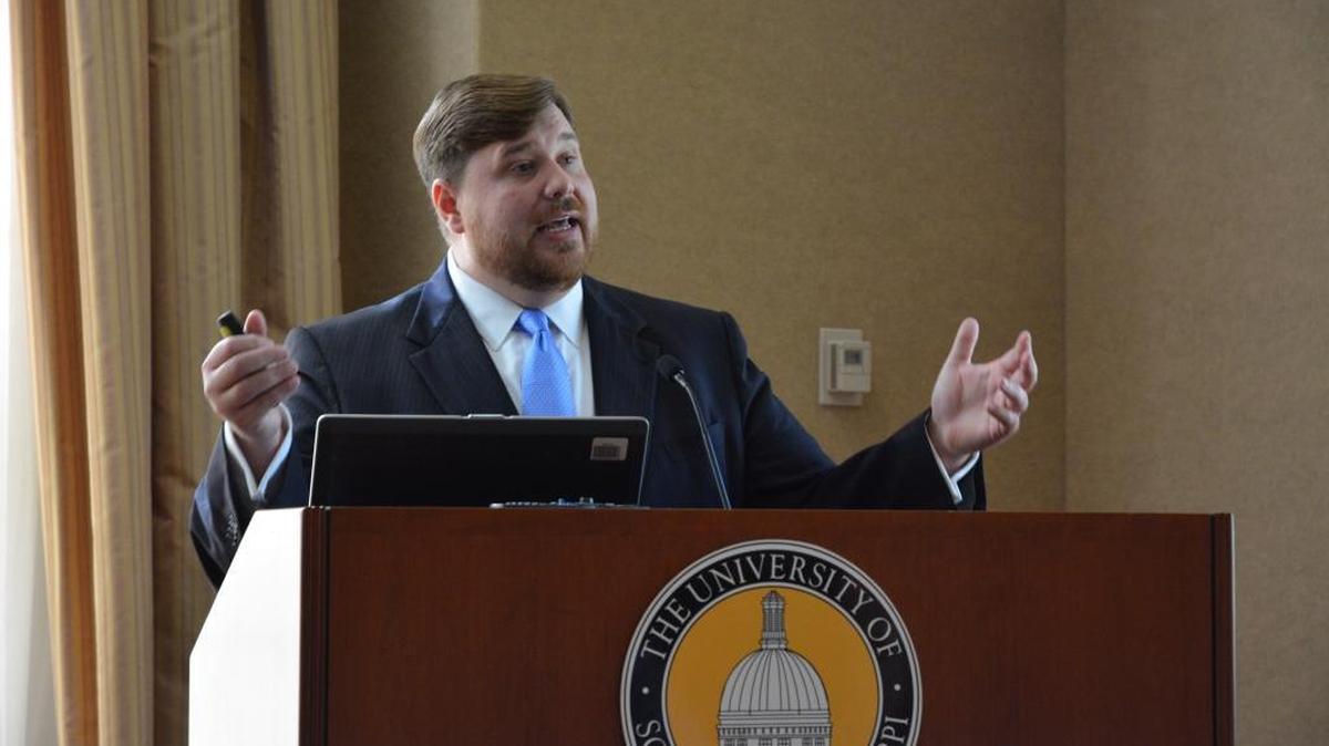 Hancock, Harrison and Jackson counties have showed a stunted recovery in a number of categories after Hurricane Katrina, the BP oil spill and the Great Recession, Gulf Coast Business Council Ashley Edwards said Thursday, Jan. 12, 2017, at the University of Southern Mississippi’s annual Economic Development Forum.