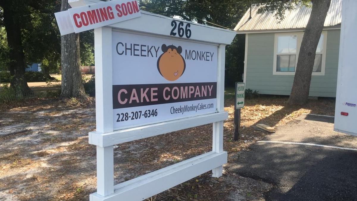 Cheeky Monkey Cake Company’s second location will be on DeBuys Road in Biloxi.