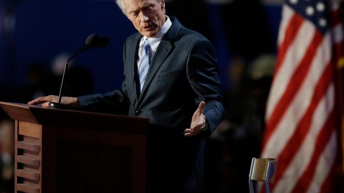 An empty chair can be a powerful and memorable image, as demonstrated by Clint Eastwood’s speech to an empty chair at the 2012 Republican National Convention.