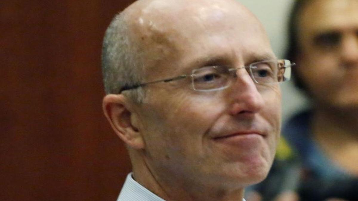 Attorney Mark Mayfield appears in court in May 2014 in Madison, Mississippi, on a charge of conspiracy to exploit a vulnerable adult after the wife of U.S. Sen. Thad Cochran was illegally photographed in a nursing home. Mayfield committed suicide a little over one month later.