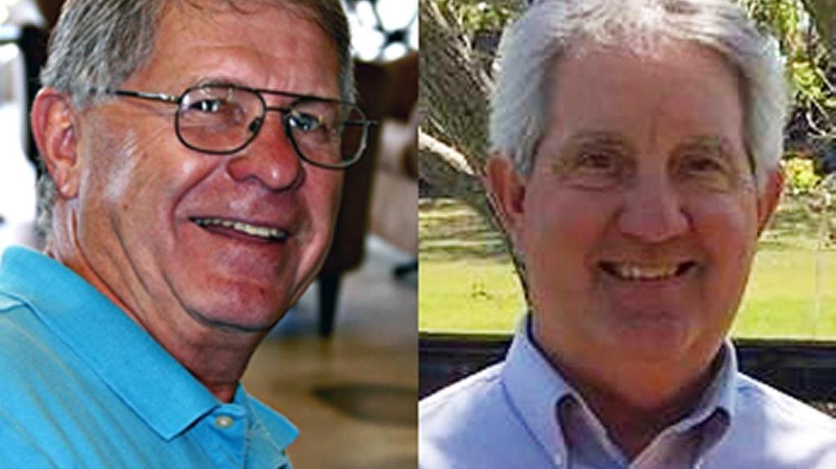 Gordon Gollott, left, and Phil Torjusen