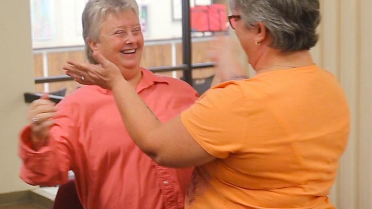 Bobbi Gray, left, and Celeste Swain of Gulfport turn to embrace each other after being married at the Harrison County Courthouse in Gulfport on Monday June 29, 2015. The wedding was the first state-sanctioned same-sex marriage ceremony in Harrison County. On Thursday, Judge Carlton Reeves declared HB1523, a law many considered a reaction to gay marriage in Mississippi, unconstitutional.