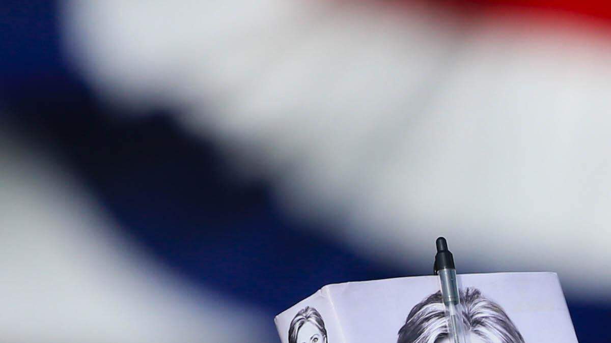 Democratic candidate Hillary Rodham Clinton tried to troll Rand Paul with her book.
