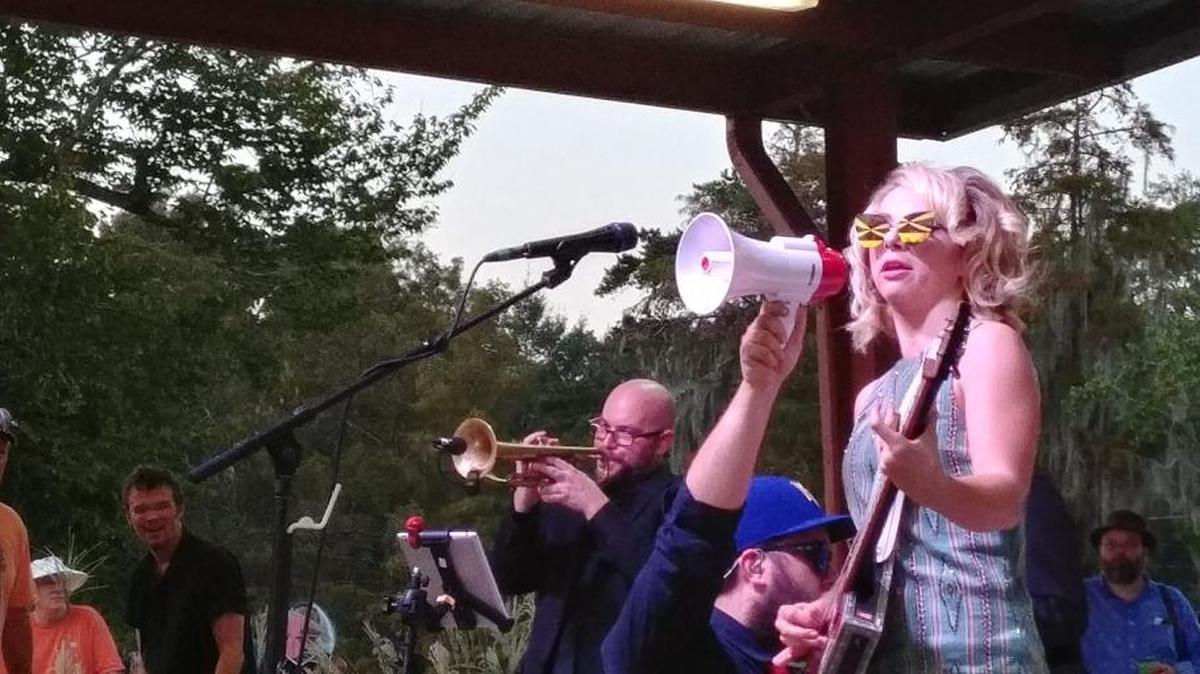 Samanth Fish and her band play the Bogalusa Blues & Heritage Festival on Saturday.