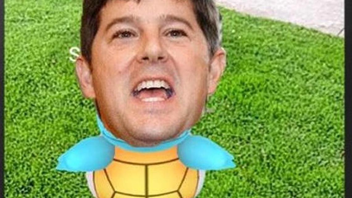 Opponent wants Palazzo to ‘GO’ — Pokemon style