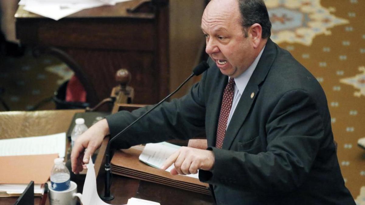 Rep. Steve Holland, D-Plantersville, could make a fiery speech
