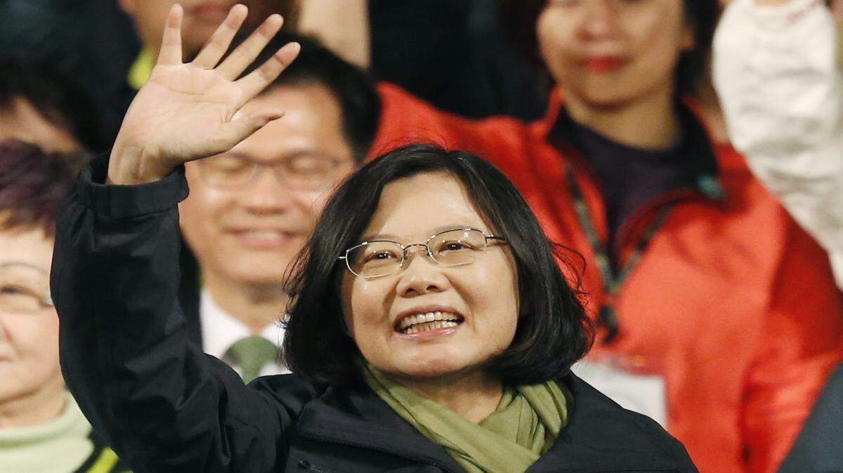 China clearly isn't happy with President Tsai Ing-wen.