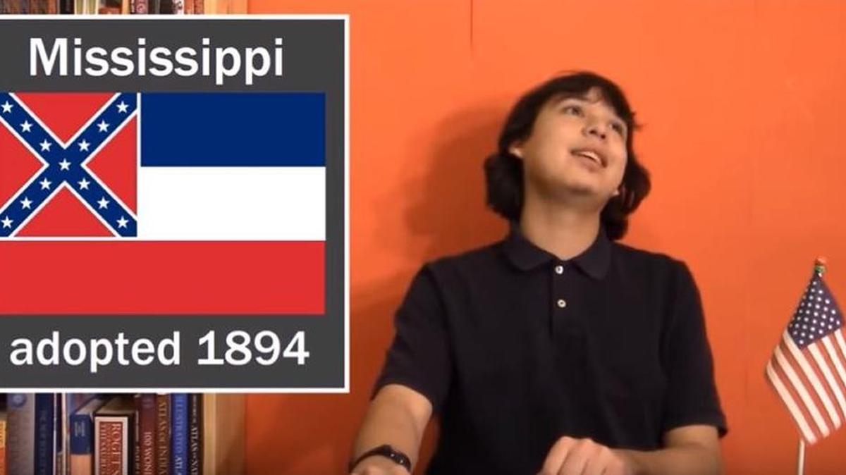 Peter Klumpenhower can't believe Mississippi has an image offensive to so much of its population in its state flag.