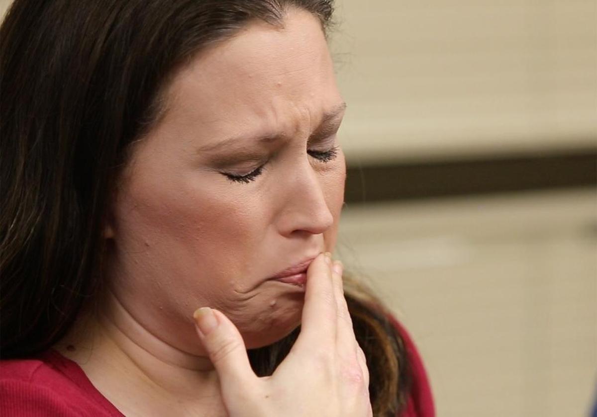 Jennifer Berry talks on May 11, 2016 about the day the Hancock County Department of Human Services took their children in March 2014. The case was dismissed four months later as being unfounded.