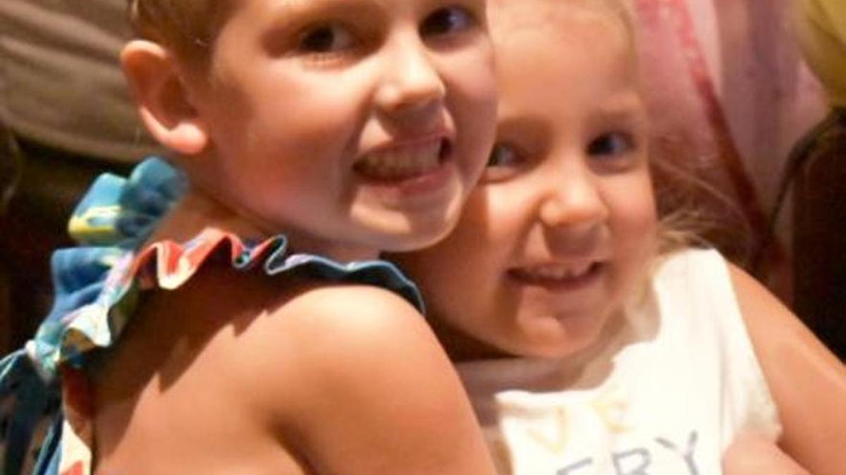 Ariana Farragut, left, of Vancleave was diagnosed just before she turned 2 with a rare brain cancer. Now 4, she is still undergoing treatment.