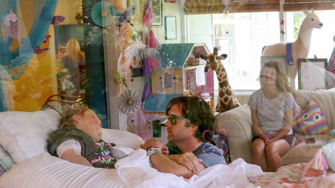 Sophia Myers is home and loves her new room and secret garden