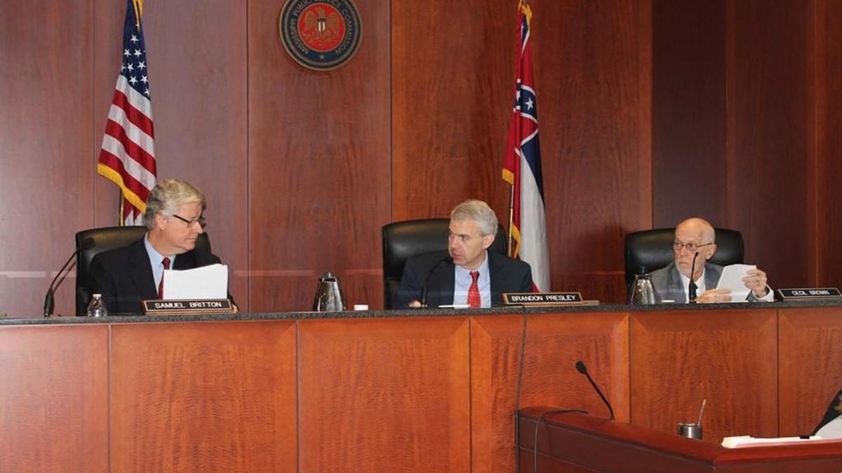 The Public Service Commission — which includes includes Sam Britton, Brandon Presley and Cecil Brown — regulates water, sewer, natural gas, telecommunications and electric utilities, and is charged with ensuring rates are reasonable and service is adequate and safe.