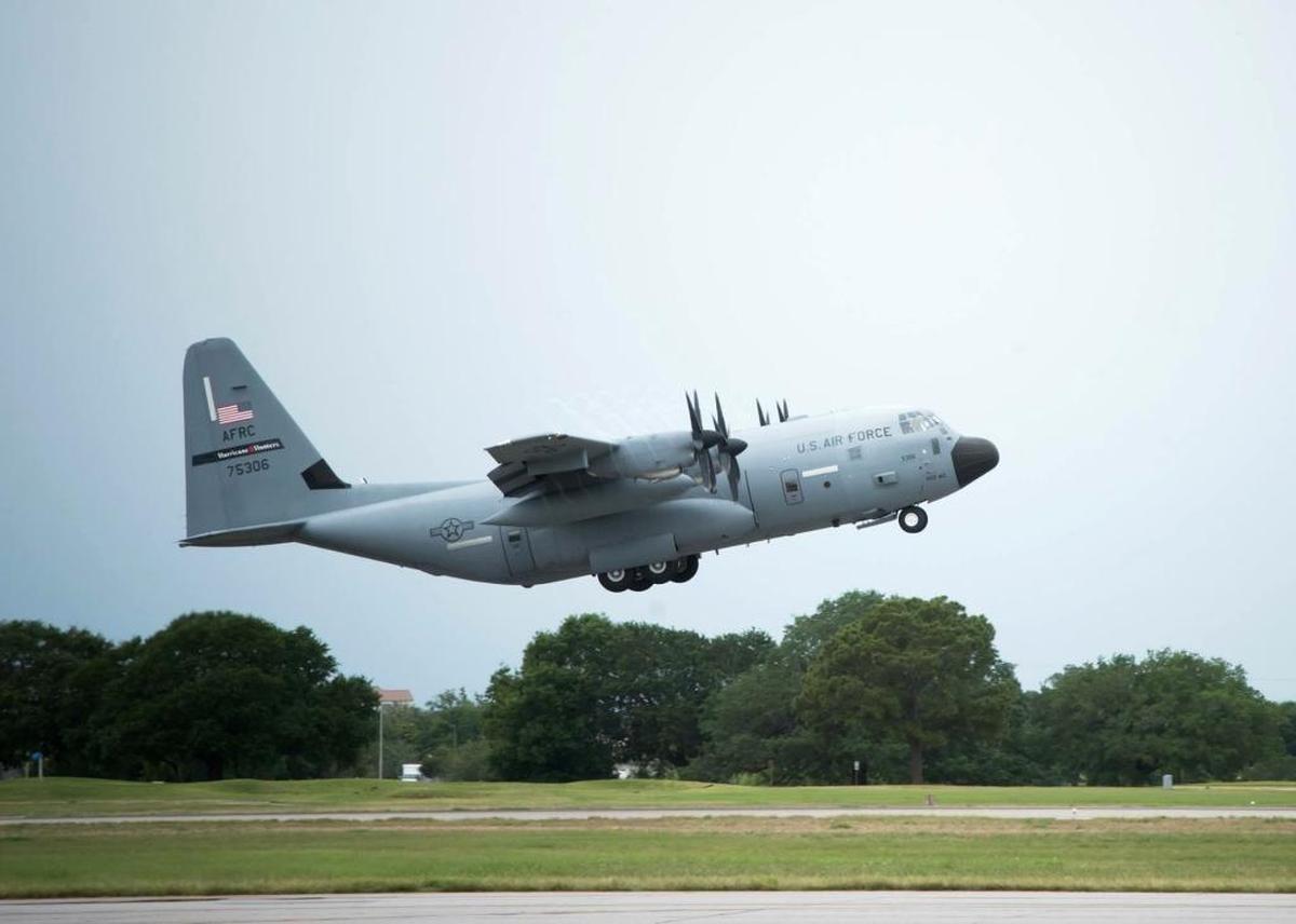 The Air Force Reserve’s 53rd Weather Reconnaissance Squadron “Hurricane Hunters” depart Keesler Air Force Base in Biloxi to fly through the center of tropical storms.