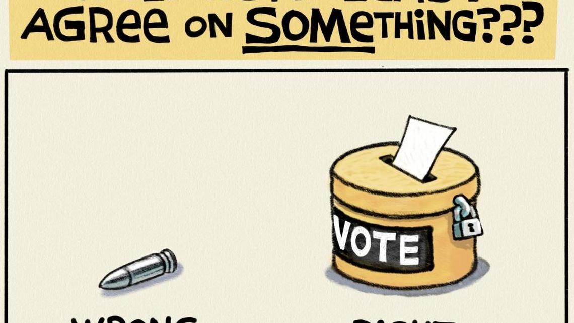 Shooting broke out amid partisan rancor