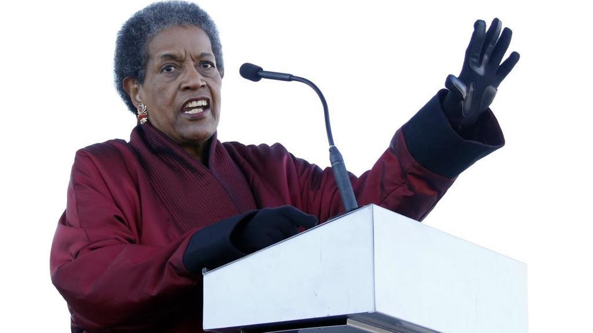 Myrlie Evers-Williams, civil rights activist and widow of civil rights leader Medgar Evers, says if the state can rise to the occasion, then ‘the rest of the country should be able to do the same thing.’