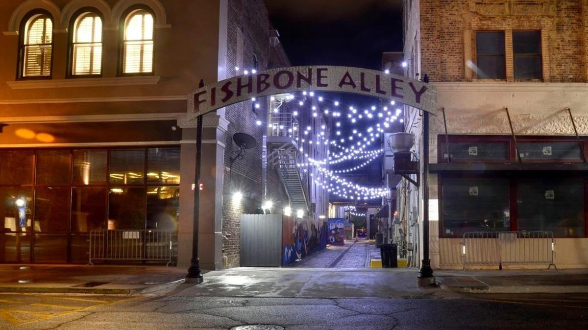 Fishbone Alley promises to be a go-to spot for people hopping from restaurant to restaurant in Gulfport.