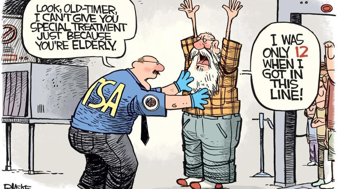 We give former Gov. Haley Barbour and the TSA the side-eye