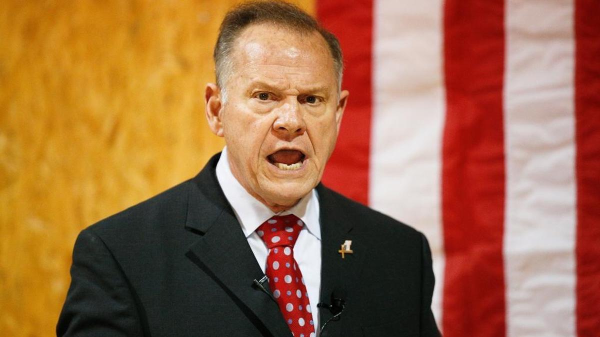 Former Alabama Chief Justice and U.S. Senate candidate Roy Moore