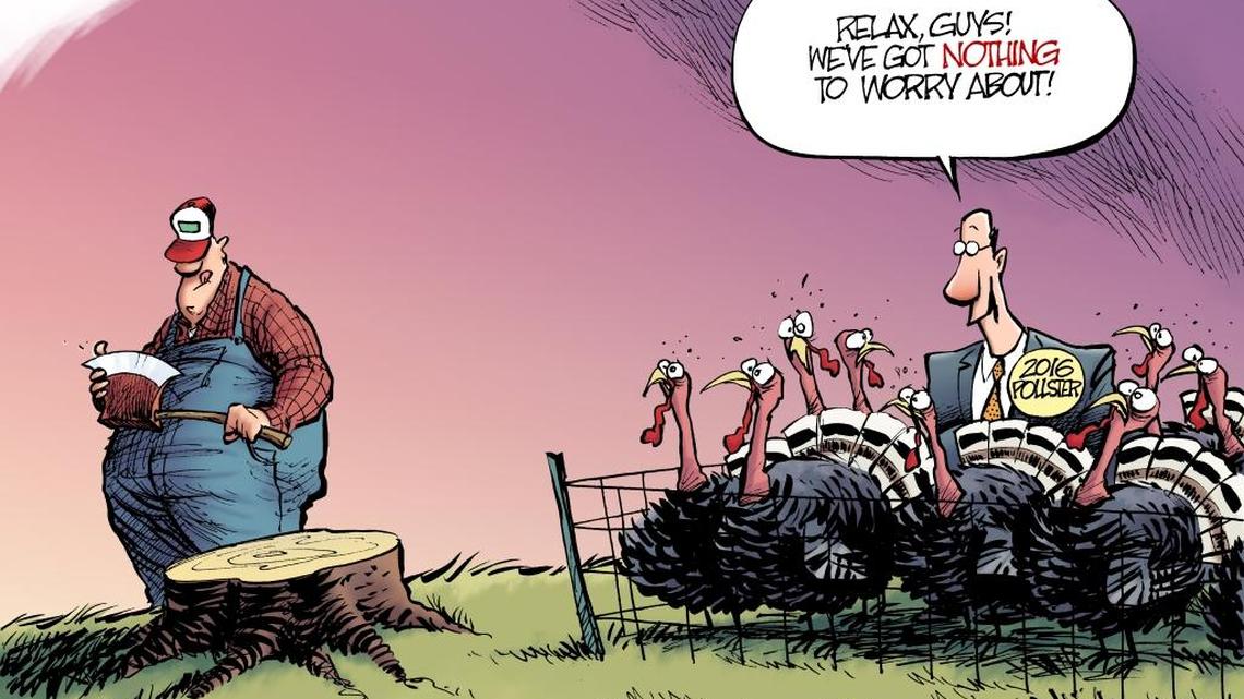 How Trump could bring peace to Thanksgiving holiday