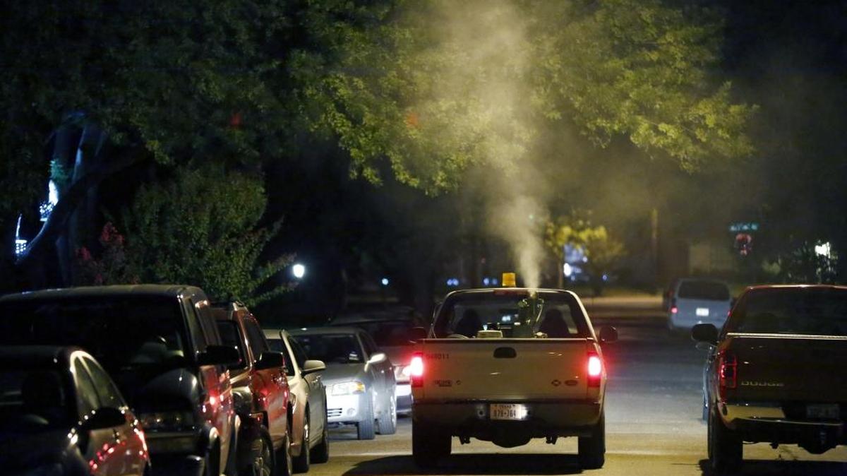 Where are the mosquito control trucks, a Sound Off reader wants to know?