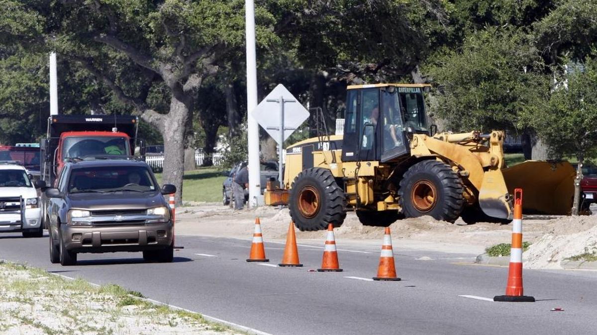 Does Hancock County have a better handle on keeping sand on the beach instead of the roadways?
