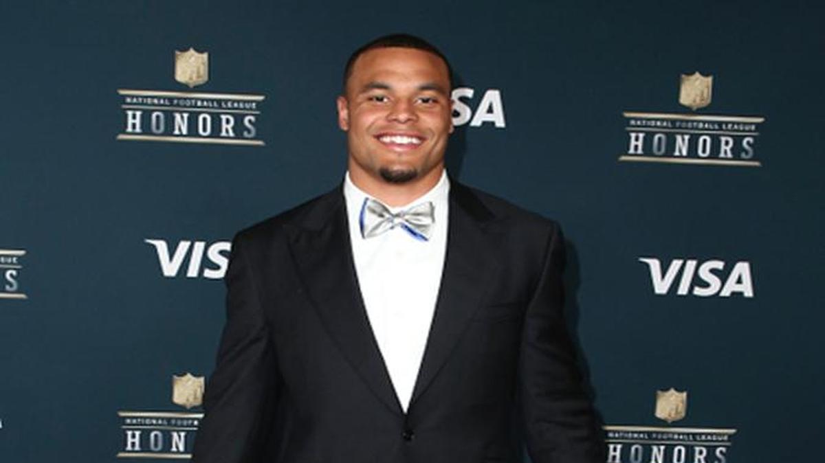 Dak Prescott of the Dallas Cowboys was named NFL’s top offensive rookie.