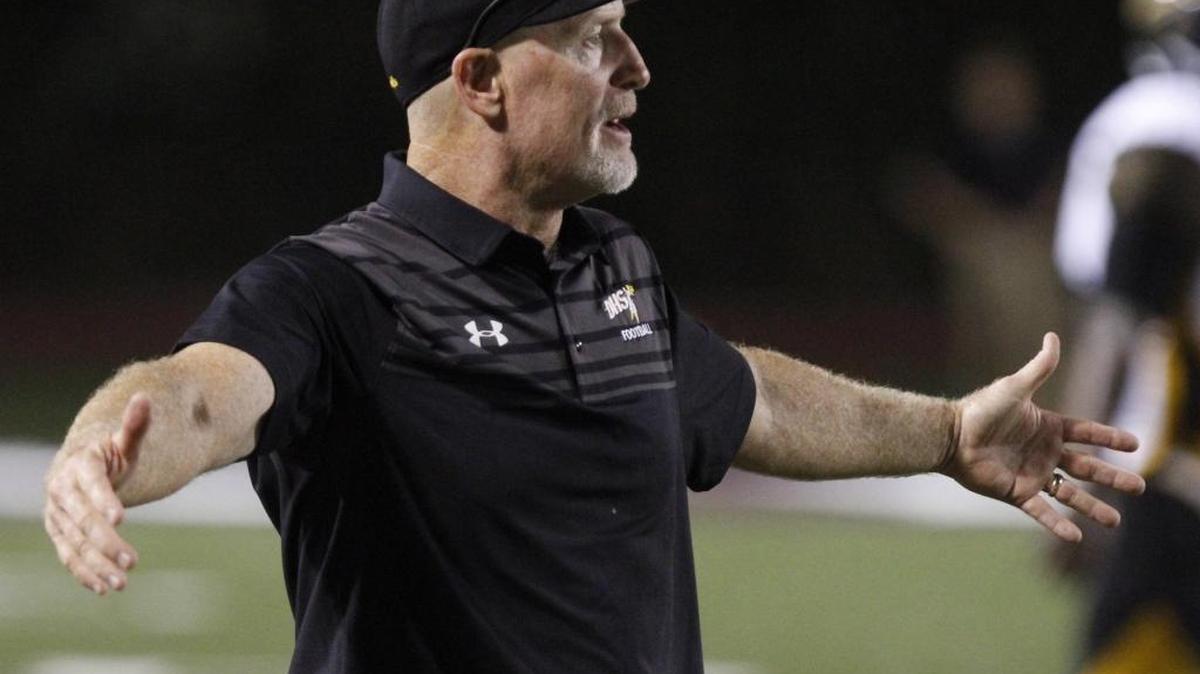 D'Iberville head coach Eric Collins.