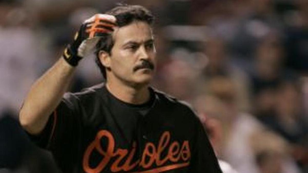 Former major league baseball player Rafael Palmeiro.