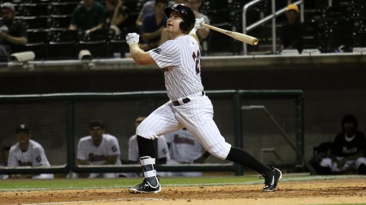 Former George County standout Mason Robbins is playing for the Birmingham Barons, Double-A affiliate of the Chicago White Sox affiliate.