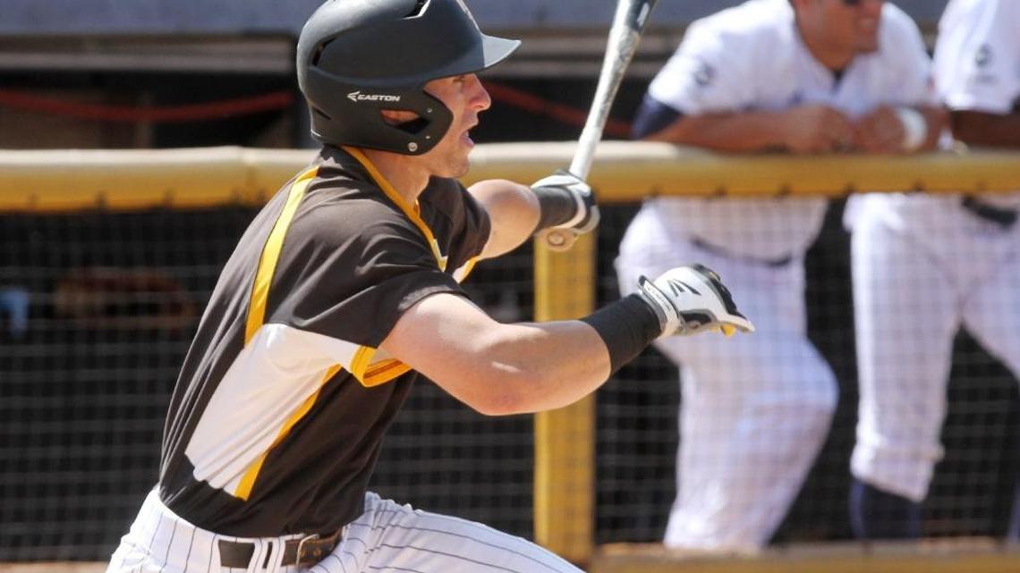 Southern Miss junior Daniel Keating, a Gulfport native, has seen a lot of time in center field lately.