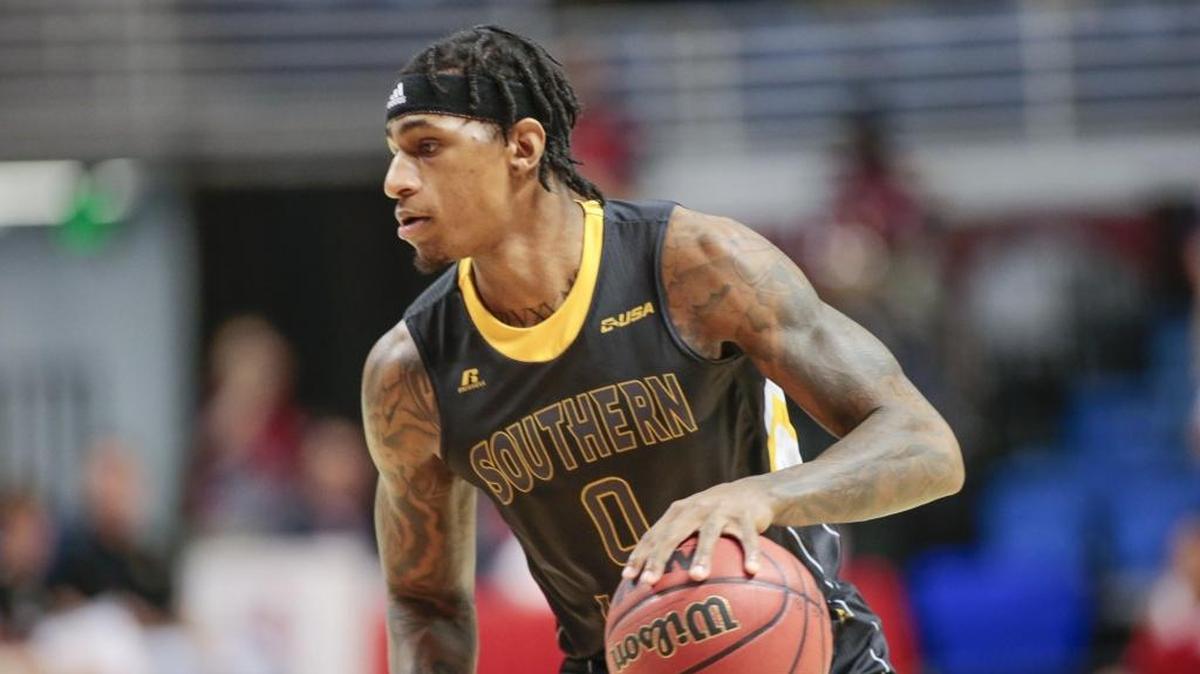 Southern Miss guard Dominic Magee scored 27 points against Troy Sunday.
