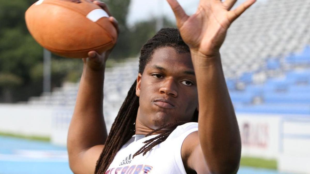 Gulfport High School quarterback T.Q. Newsome